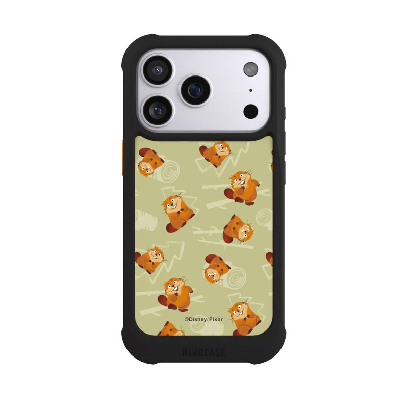 iPhone 17 Pro NIVOmax Hoppers Muster Grün