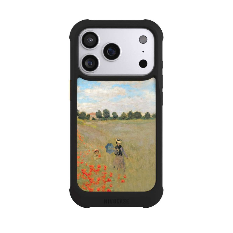 iPhone 17 Pro NIVOmax Mohnfeld bei Argenteuil