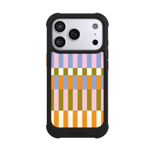 Apple iPhone 17 Pro NIVOmax Thème à Carreaux Colorés et Audacieux