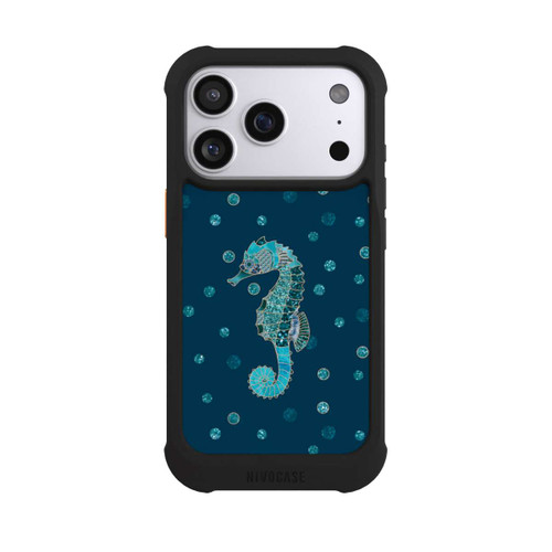 Apple iPhone 17 Pro NIVOmax Glamour Sea Horse Art