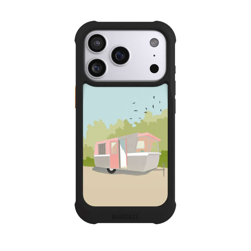 iPhone 17 Pro NIVOmax Retro Glamping by Roberta Murray