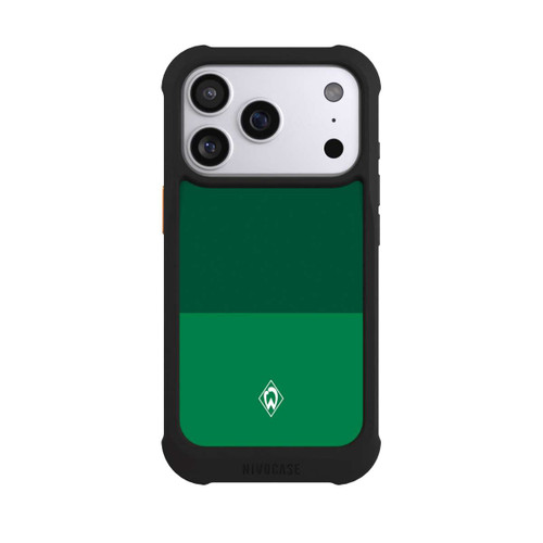 Apple iPhone 17 Pro NIVOmax Werder Bremen Grün auf Grün
