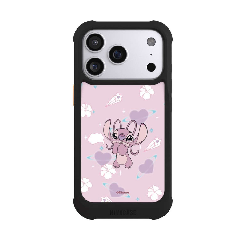 iPhone 17 Pro NIVOmax Disney Classics Lilo & Stitch Angel Cute Pink