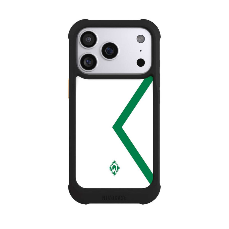 iPhone 17 Pro NIVOmax Werder Bremen Rautenelement Grün