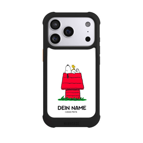 Apple iPhone 17 Pro NIVOmax Snoopy and Woodstock Classic Personnalisable