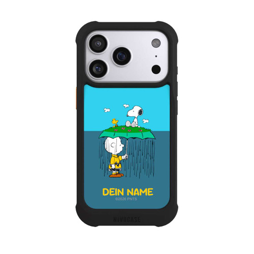 Apple iPhone 17 Pro NIVOmax Charlie Brown Regen Personalisierbar