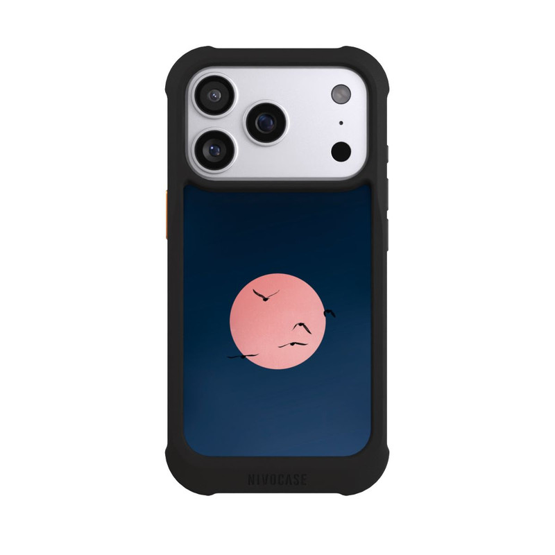iPhone 17 Pro NIVOmax Summer Nights Red Moon