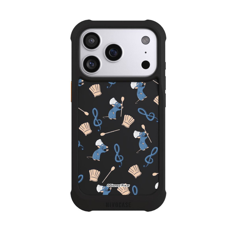 iPhone 17 Pro NIVOmax Remy Ratatouille Transparent Disney Muster