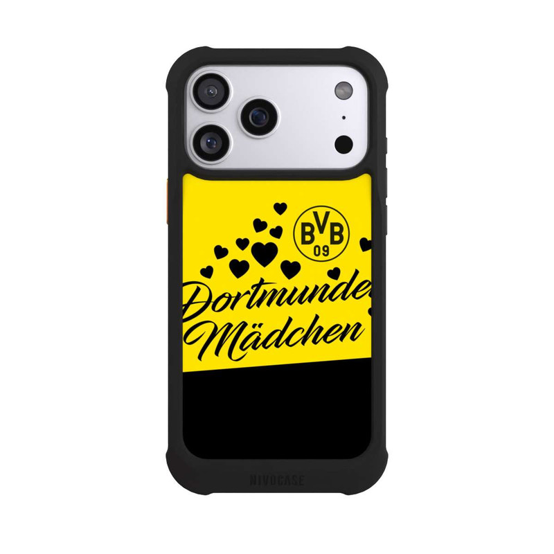 iPhone 17 Pro Max NIVOmax BVB Dortmunder Mädel Herzen