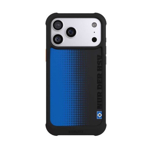 Apple iPhone 17 Pro Max NIVOmax Nur der HSV - Rautenraster Blau - ohne Hintergrund