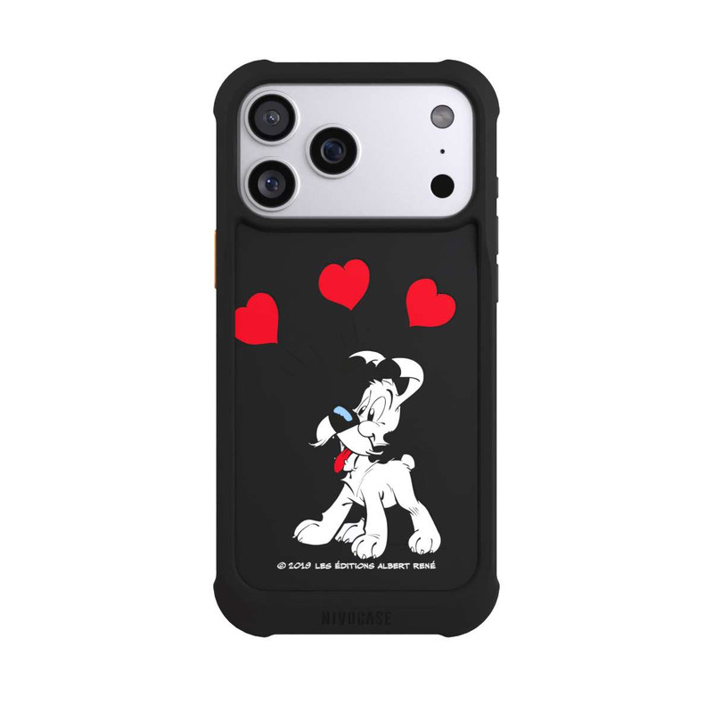iPhone 17 Pro Max NIVOmax Amour Idéfix Transparent