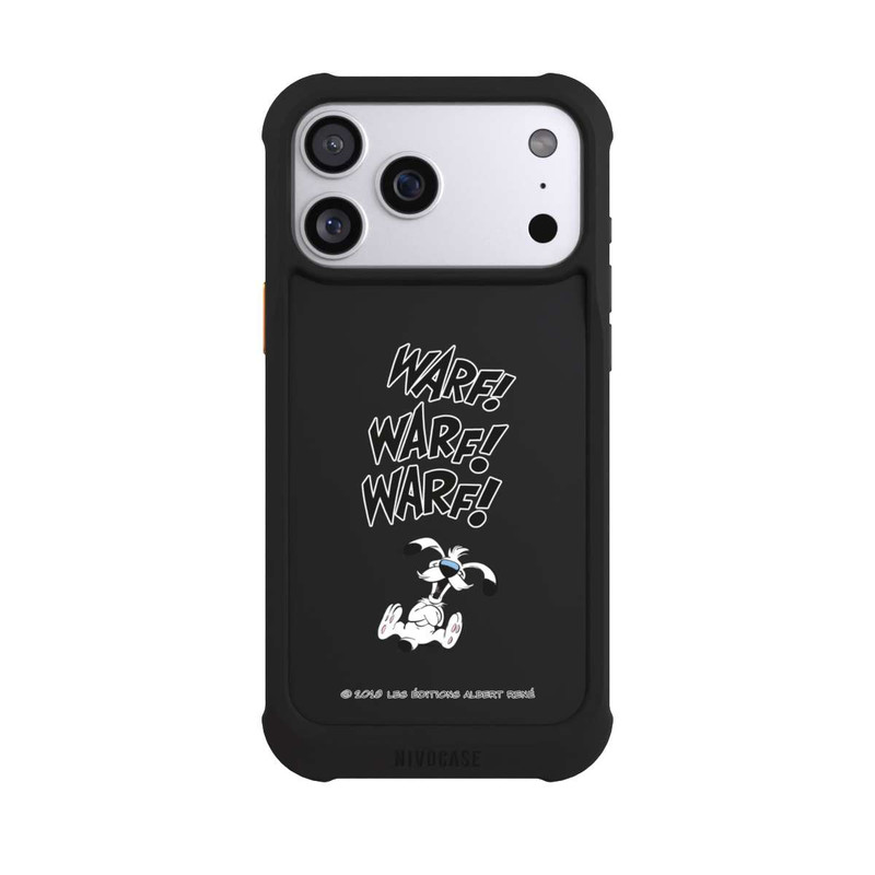 iPhone 17 Pro Max NIVOmax Warf Warf Idéfix Transparent