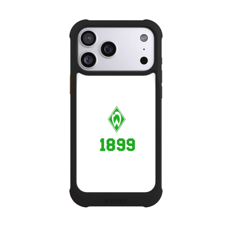 iPhone 17 Pro Max NIVOmax 1899 Grün-Weiß Lebenslang Weiss - Werder Bremen