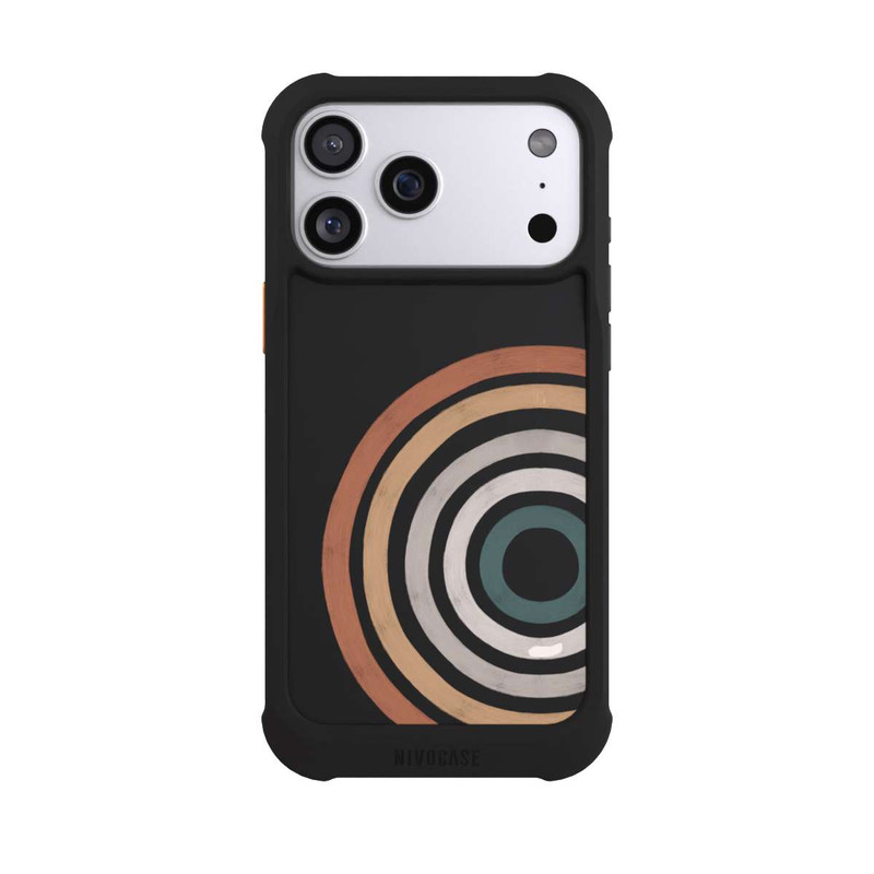 iPhone 17 Pro Max NIVOmax Vintage Regenbogen