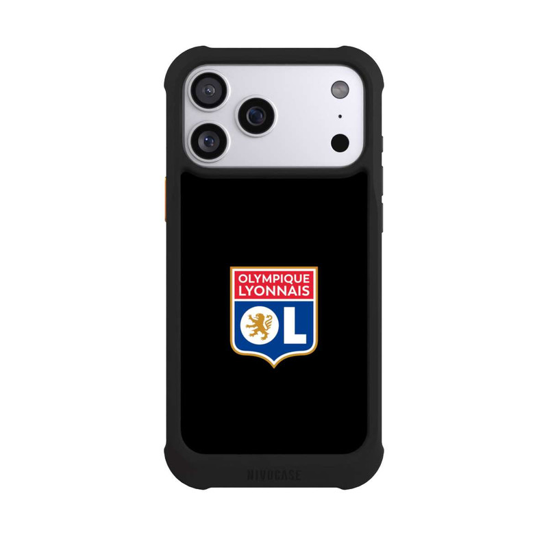 iPhone 17 Pro Max NIVOmax Olympique Lyonnais Noir