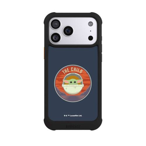 Apple iPhone 17 Pro Max NIVOmax The Child Abzeichen Blau