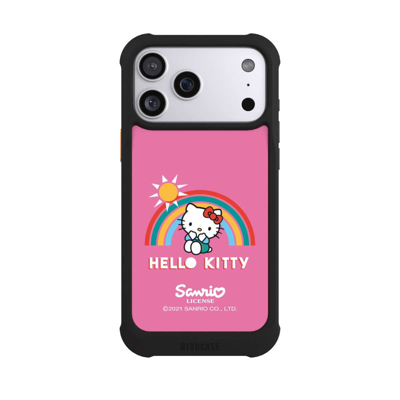 iPhone 17 Pro Max NIVOmax Hallo Kitty Regenbogen