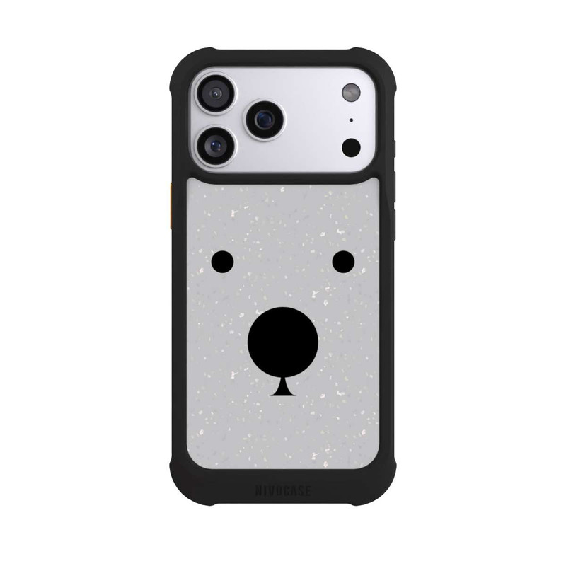 iPhone 17 Pro Max NIVOmax Gros plan sur l'ours