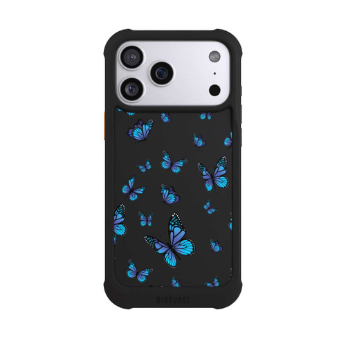Apple iPhone 17 Pro Max NIVOmax Schmetterlingmuster Transparent