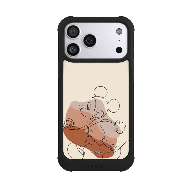 iPhone 17 Pro Max NIVOmax Micky Abstract Lineart