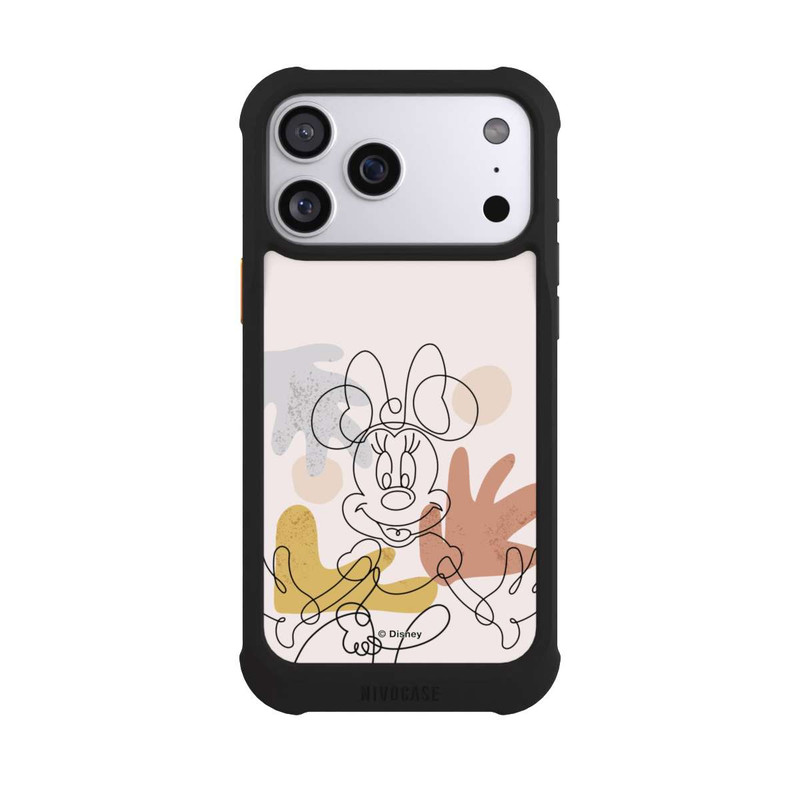 iPhone 17 Pro Max NIVOmax Minnie Abstract Lineart
