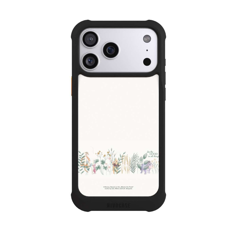 iPhone 17 Pro Max NIVOmax Winnie Puuh und seine Freunde hinter Eukalyptus