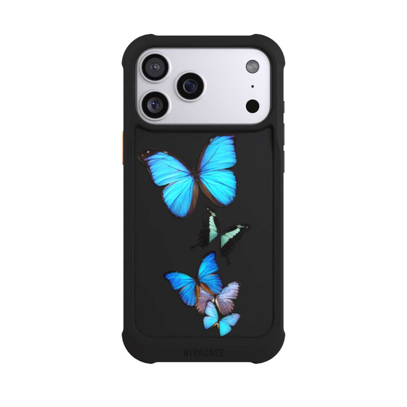 iPhone 17 Pro Max NIVOmax Papillon Transparent