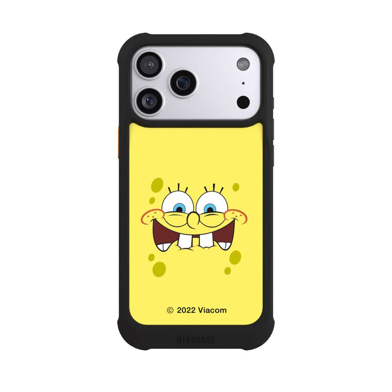 iPhone 17 Pro Max NIVOmax Spongebob - Closeup