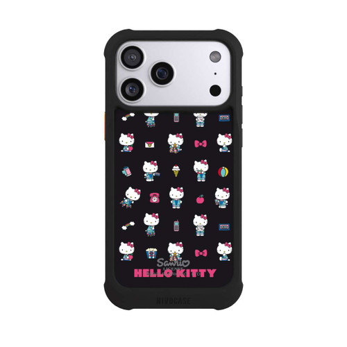 Apple iPhone 17 Pro Max NIVOmax Hello Kitty 90s Schwarz