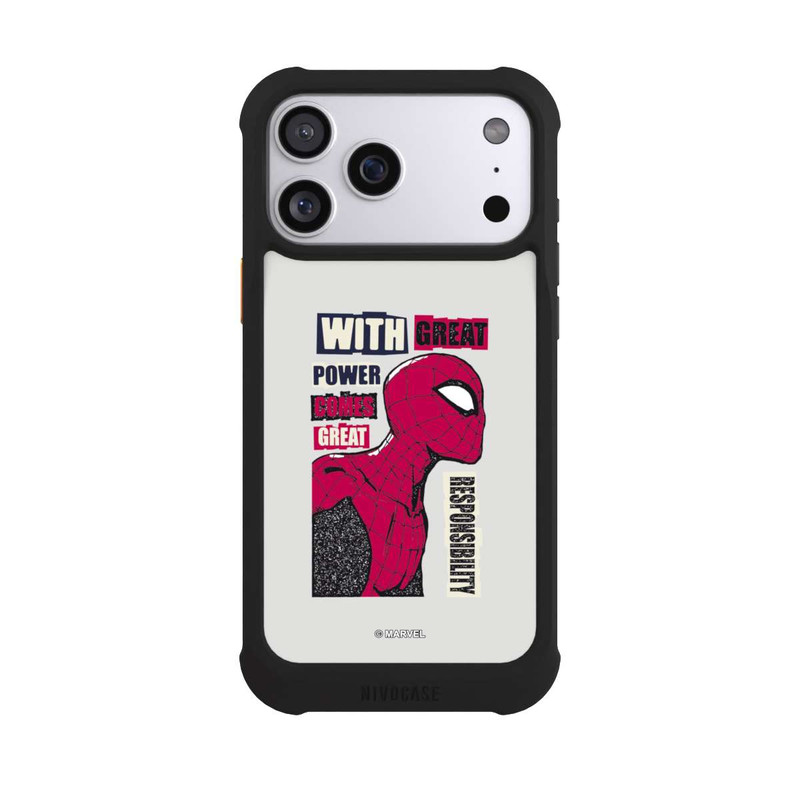 iPhone 17 Pro Max NIVOmax Spider-Man Profile