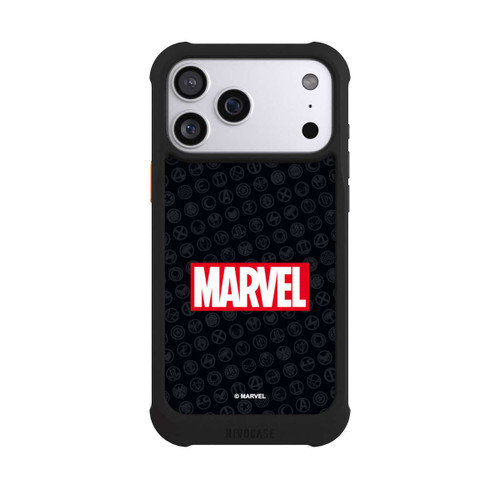 Apple iPhone 17 Pro Max NIVOmax Marvel Logo Black Red 