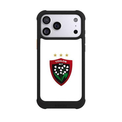 Apple iPhone 17 Pro Max NIVOmax Logo RC Toulonnais Blanc