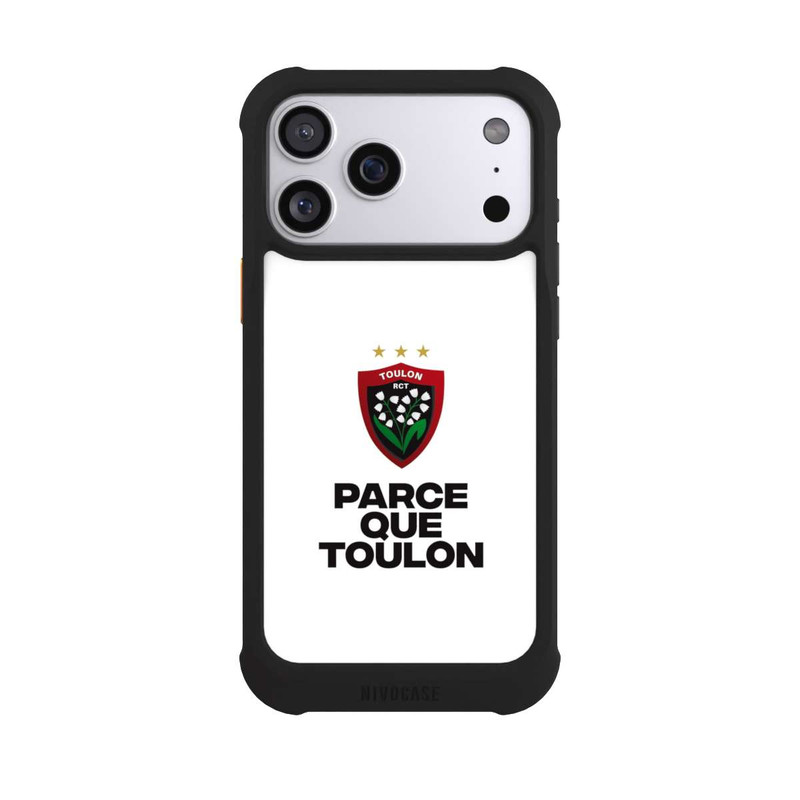 iPhone 17 Pro Max NIVOmax Parce Que Toulon Blanc