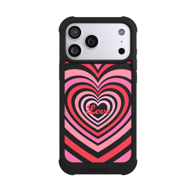 iPhone 17 Pro Max NIVOmax Love Red Shades