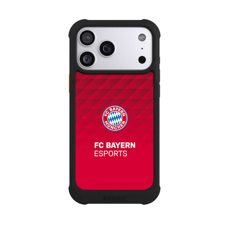 iPhone 17 Pro Max NIVOmax FCB eSports Rot