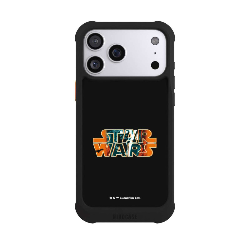 iPhone 17 Pro Max NIVOmax Star Wars Logo Orange Halloween