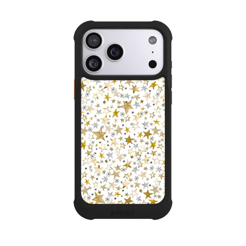 iPhone 17 Pro Max NIVOmax Winter Stars Gold