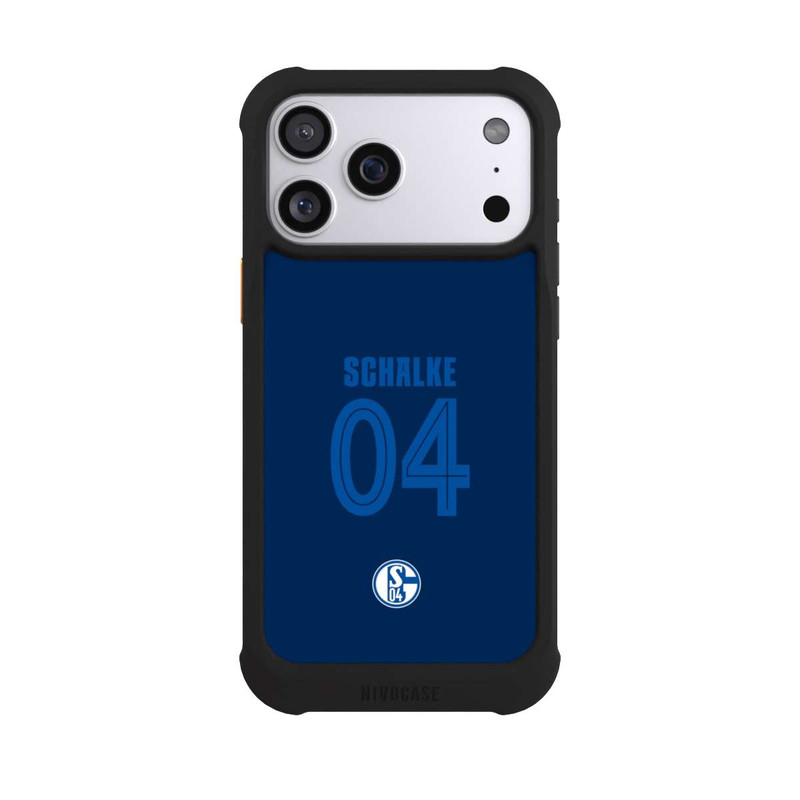 iPhone 17 Pro Max NIVOmax Schalke 04 Dunkelblau