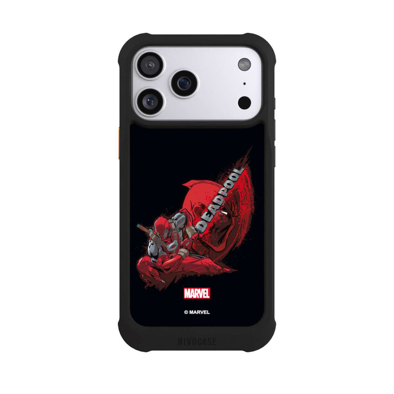 iPhone 17 Pro Max NIVOmax Deadpool in Action