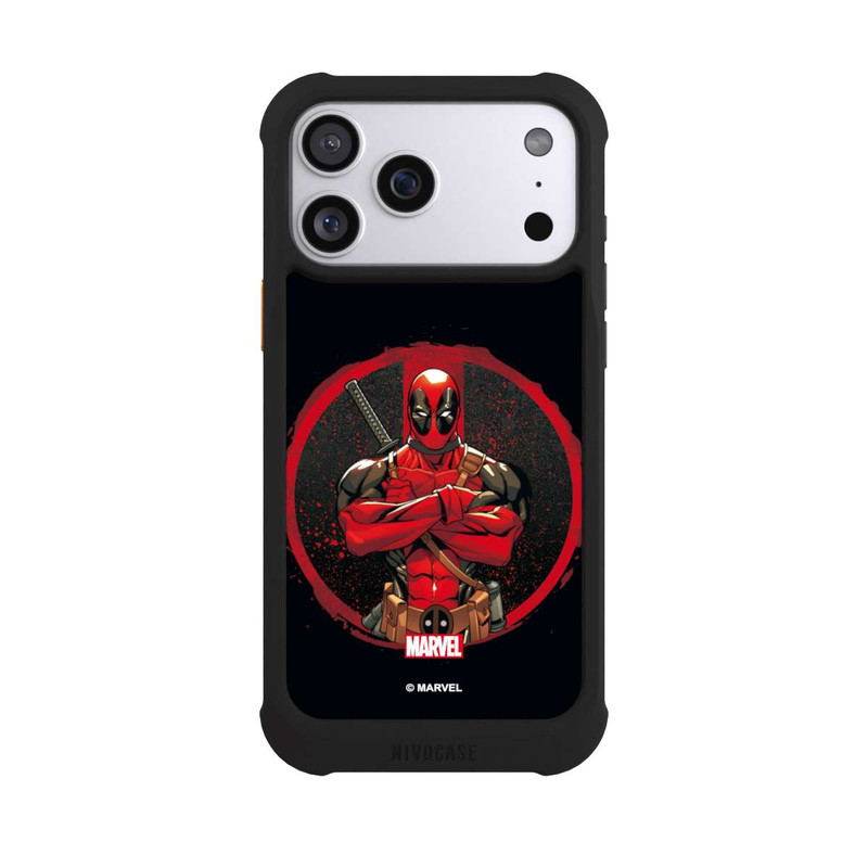 iPhone 17 Pro Max NIVOmax Deadpool Badge