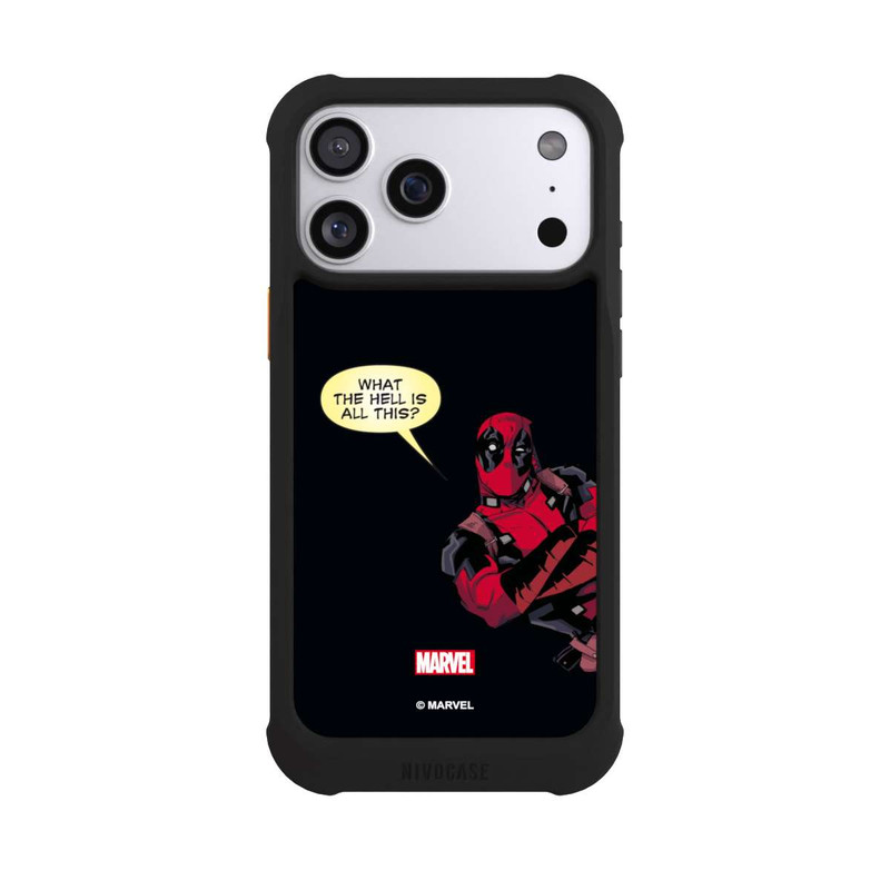 iPhone 17 Pro Max NIVOmax Deadpool What the Hell