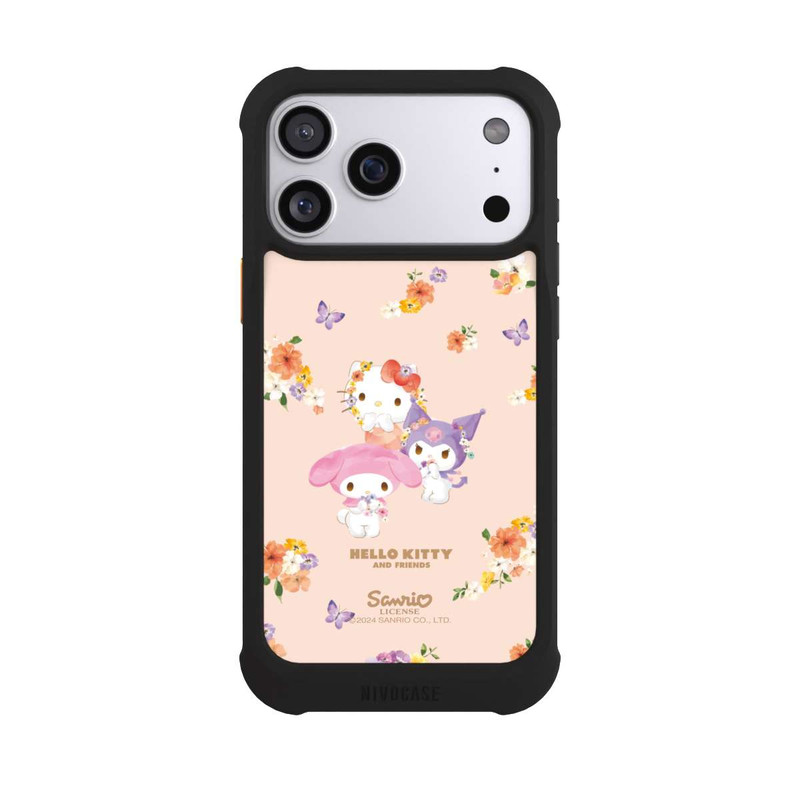 iPhone 17 Pro Max NIVOmax Hello Kitty Frühlingsblumen