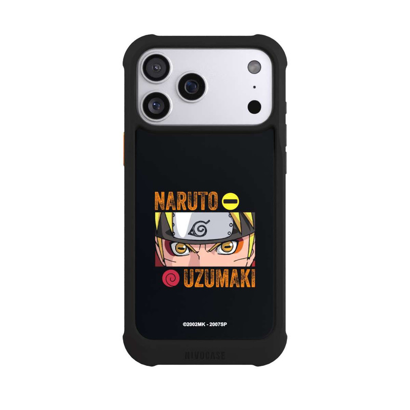 iPhone 17 Pro Max NIVOmax Naruto Uzumaki Gros plan