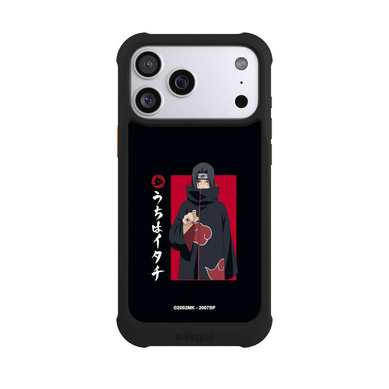 iPhone 17 Pro Max NIVOmax Itachi Geste Schwarz