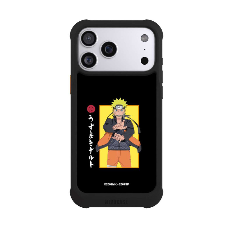 iPhone 17 Pro Max NIVOmax Naruto Kampfposition Schwarz