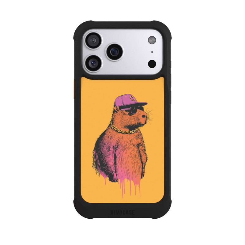 iPhone 17 Pro Max NIVOmax Capybara Cap Square