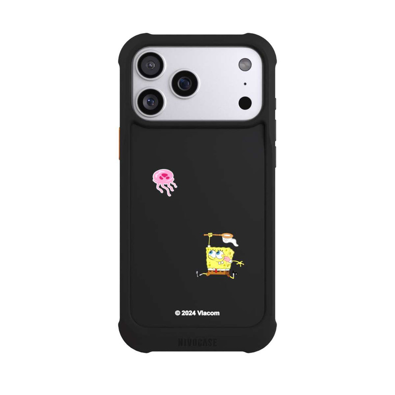 iPhone 17 Pro Max NIVOmax Spongebob jagt Quallen