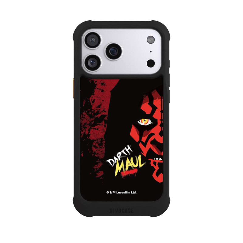 iPhone 17 Pro Max NIVOmax Darth Maul Grim Look