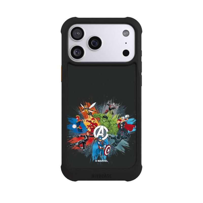 iPhone 17 Pro Max NIVOmax Marvel's Avengers Black