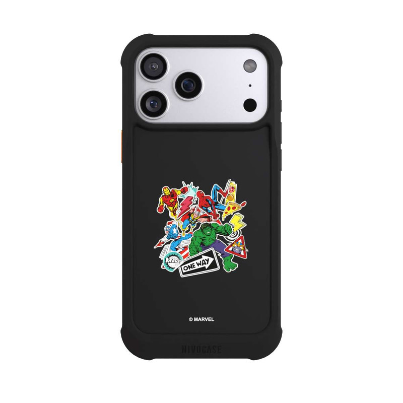 iPhone 17 Pro Max NIVOmax Capitan American Shield Transparent